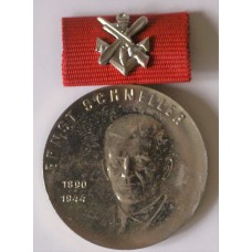 East German Ernst Schneller Medal 2nd class 