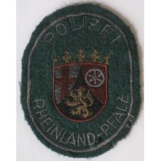 Rhineland - Palatinate Police subdued patch