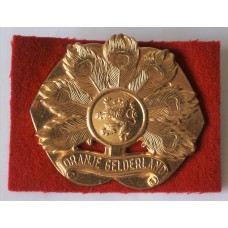 Oranje Gelderland Infantry Regiment Beret Badge 