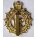 Ontario Regiment gilded officer's cap badge