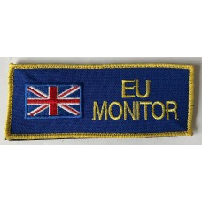 British Police EU Monitor breast patch 