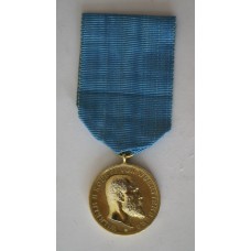 Wurttemburg Service Medal of the Order of Frederick in silver gilt
