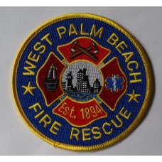 West Palm Beach Fire & Rescue patch, Florida 