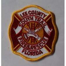 Lee County South Trail Fire & Rescue patch, Florida 