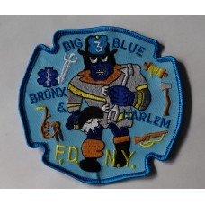 FDNY "Big Blue" Bronx & Harlem patch, New York 