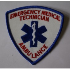 Emergency Medical Technician Ambulance patch 