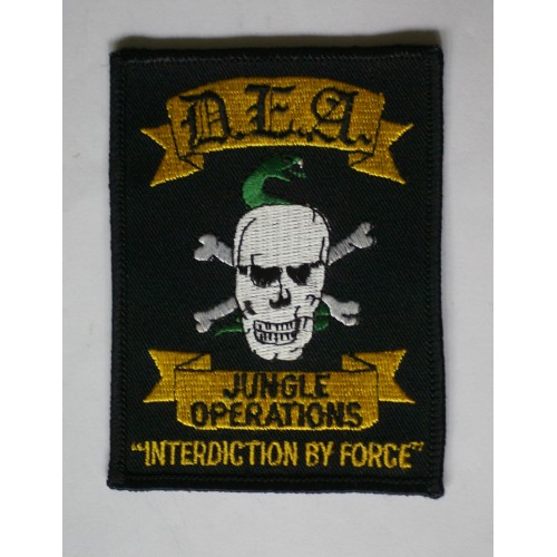 Drug Enforcement Administration Jungle Operations patch