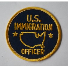 US Immigration officer patch