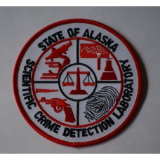 Alaska Scientific Crime Detection Laboratory patch 