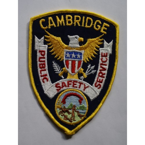 Cambridge Public Safety Service patch, Minnesota
