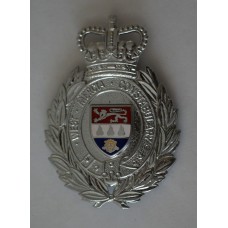 West Mercia Constabulary helmet plate 1982-2018