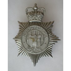 Northumbria Police helmet plate post 1974