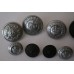 A selection of British police buttons 