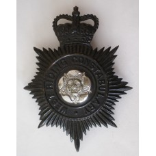 West Riding Constabulary night helmet plate 1952-68