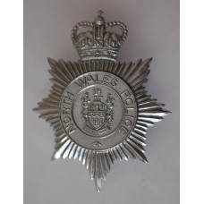 North Wales Police helmet plate 1974-92