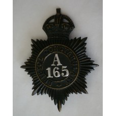 King's Crown Bristol Constabulary night helmet plate 1935-52