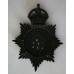 King's Crown Bristol Constabulary night helmet plate 1935-52