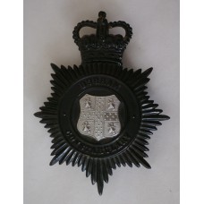Durham Constabulary night helmet plate post 1967