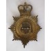 Durham Constabulary night helmet plate post 1967