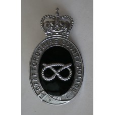 Staffordshire County Police helmet plate 1959-68