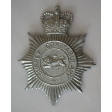 Surrey Constabulary helmet plate 1952-85