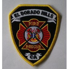 El Dorado Hills Fire Department patch, California