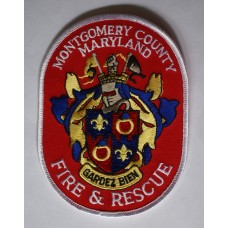 Montgomery County Fire & Rescue patch, Maryland
