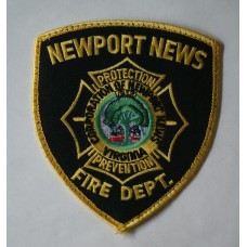 Newport News Fire Department patch, Virginia