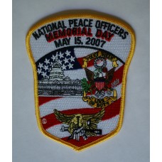 2007 National Peace Officers Memorial Day SWAT unit patch 