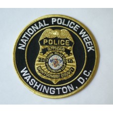 2010 National Police Week patch, Washington DC 