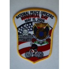 2006 National Peace Officers Memorial Day Cycle unit patch 