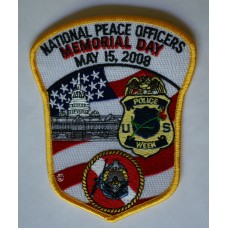 2008 National Peace Officers Memorial Day Scuba Diver unit patch 
