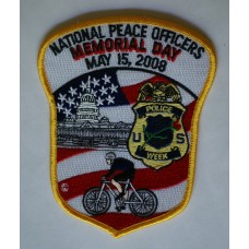 2008 National Peace Officers Memorial Day Cycle unit patch 