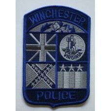 Winchester Police patch, Virginia