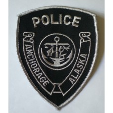 Anchorage Police subdued patch, Alaska 
