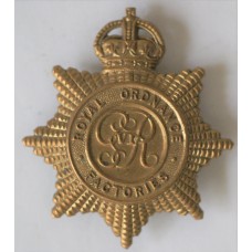 Royal Ordnance Factories cap badge 