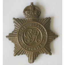 Royal Ordnance Factories cap badge 
