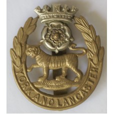 York and Lancaster Regiment cap badge 