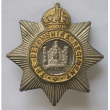 The Devonshire Regiment cap badge 