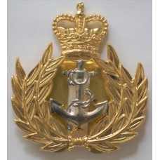 Royal Navy Warrant Officer beret badge 