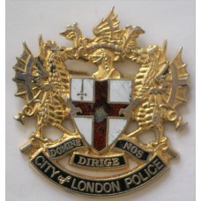 City of London Police metal and enamel ID badge, introduced in the 1980s