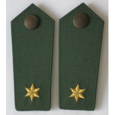 German State Police Superintendent rank shoulder straps 
