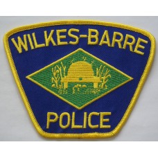 Wilkes Barre Police patch, Pennsylvania