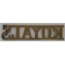 1st Dragoons shoulder title 
