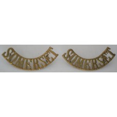 British Red Cross Somerset shoulder titles 