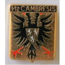 Fighter Squadron No 1-12 Cambresis unit badge 