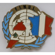 UNIFIL French Elements Headquarters unit badge, 2nd version 