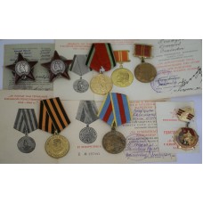 Double Order of the Red Star, Liberation of Warsaw group to Koshtulya Grigoriy Semenovich 