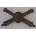 Coast Artillery Corps post 1905 officer's collar badge 