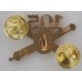 105th Coast Artillery Regiment officer's collar badge